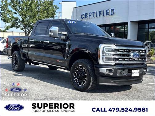 Agate Black Metallic 2024 Ford F-250 Platinum