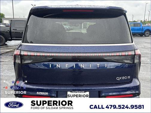 Grand Blue 2025 INFINITI QX80 SENSORY