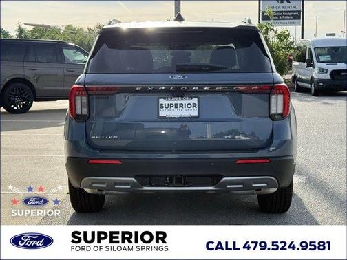 Medium Blue Metallic 2026 Ford Explorer Active