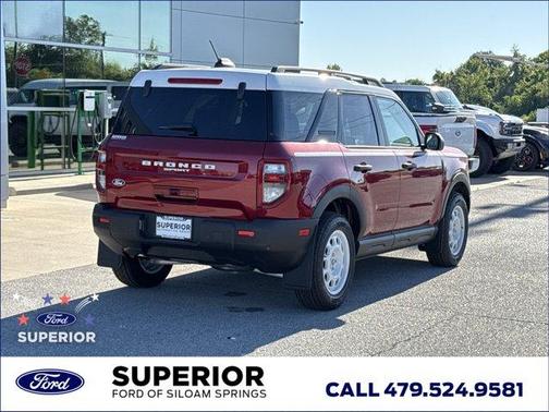 Ruby Red Metallic Tinted Clearcoat 2026 Ford Bronco Sport Heritage