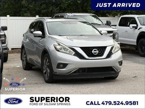 Brilliant Silver 2015 Nissan Murano Platinum