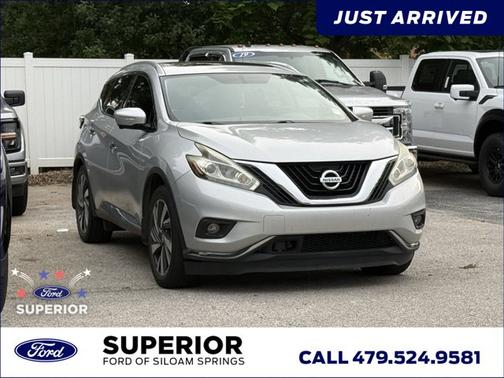 Brilliant Silver 2015 Nissan Murano Platinum