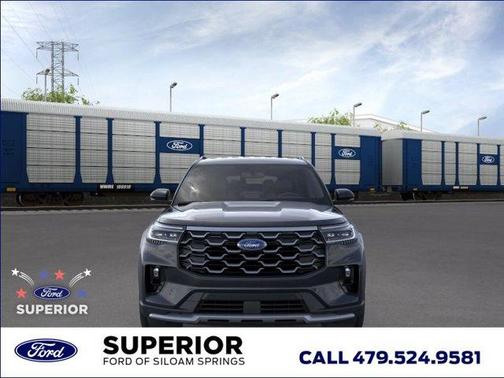 Agate Black 2026 Ford Explorer Platinum