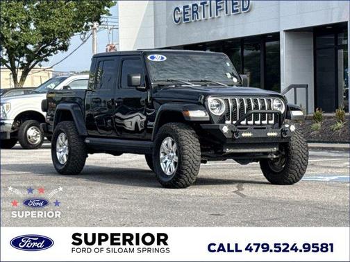 Black Clearcoat 2020 Jeep Gladiator Overland