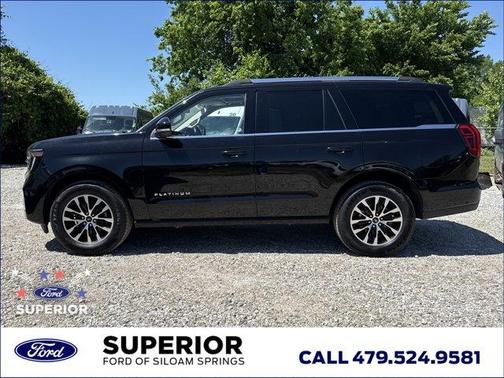 Agate Black Metallic 2025 Ford Expedition Platinum