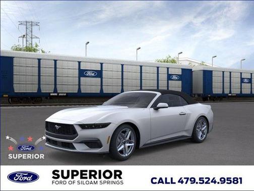 Iconic Silver 2026 Ford Mustang EcoBoost Premium