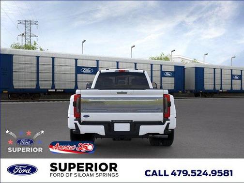 Star White 2026 Ford F-350 Platinum