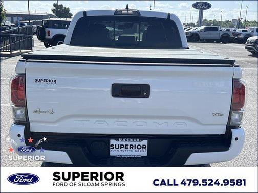Super White 2019 Toyota Tacoma Limited