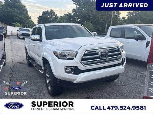 Super White 2019 Toyota Tacoma Limited