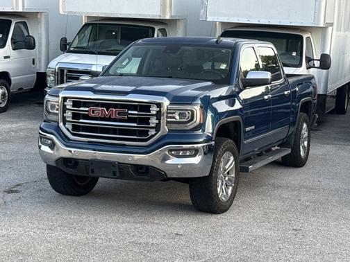 Stone Blue Metallic 2018 GMC Sierra 1500 SLT