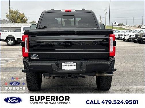 Agate Black Metallic 2025 Ford F-250 Platinum