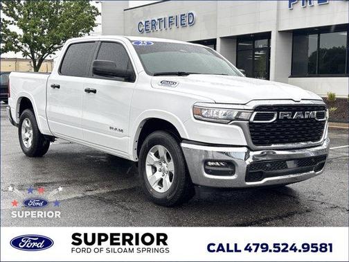 Bright White Clearcoat 2025 RAM 1500 Big Horn