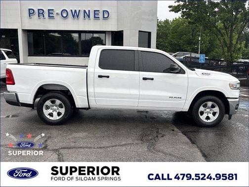Bright White Clearcoat 2025 RAM 1500 Big Horn