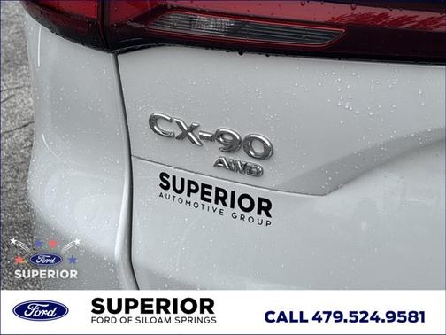 Rhodium White Premium 2025 Mazda CX-90 S Premium