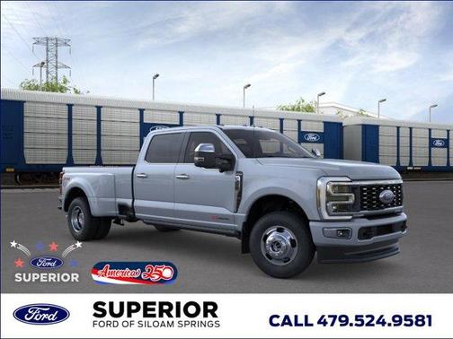 Glacier Gray Metallic 2026 Ford F-350 Platinum
