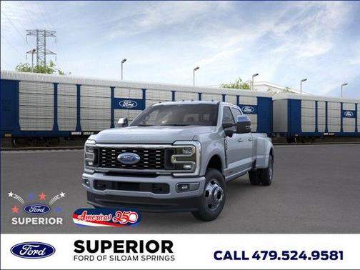 Glacier Gray Metallic 2026 Ford F-350 Platinum