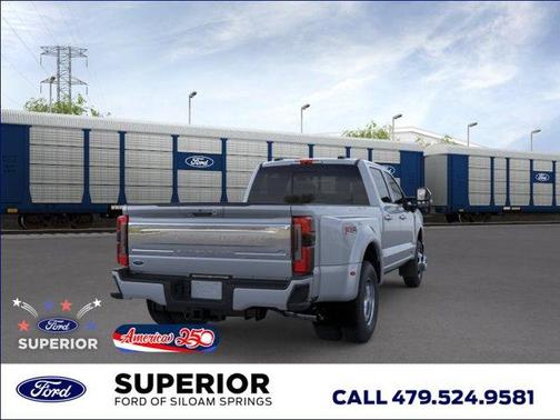 Glacier Gray Metallic 2026 Ford F-350 Platinum