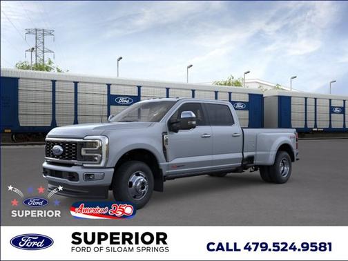 Glacier Gray Metallic 2026 Ford F-350 Platinum