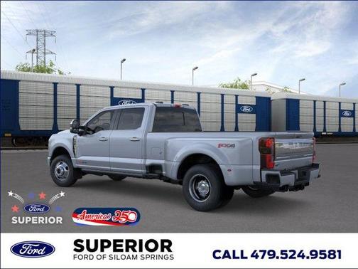 Glacier Gray Metallic 2026 Ford F-350 Platinum