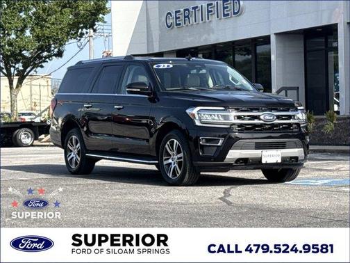 Agate Black Metallic 2023 Ford Expedition Max Limited