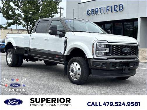 Star White 2025 Ford F-450 King Ranch