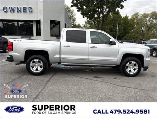Silver Ice Metallic 2017 Chevrolet Silverado 1500 LT