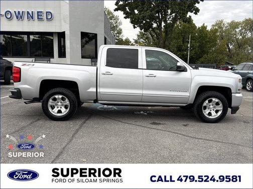 Silver Ice Metallic 2017 Chevrolet Silverado 1500 LT