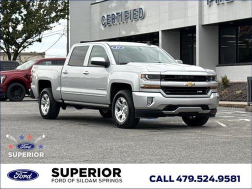 Silver Ice Metallic 2017 Chevrolet Silverado 1500 LT