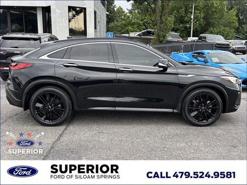 Mineral Black 2022 INFINITI QX55 LUXE