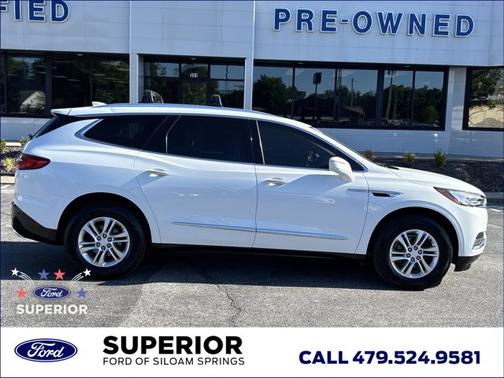 Summit White 2019 Buick Enclave Essence