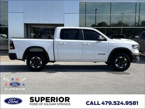 Bright White Clearcoat 2022 RAM 1500 Rebel