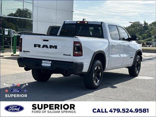 Bright White Clearcoat 2022 RAM 1500 Rebel