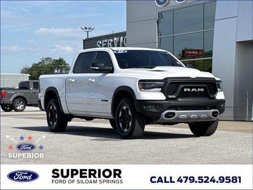 Bright White Clearcoat 2022 RAM 1500 Rebel