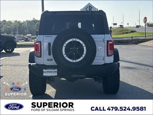 Oxford White 2024 Ford Bronco Black Diamond