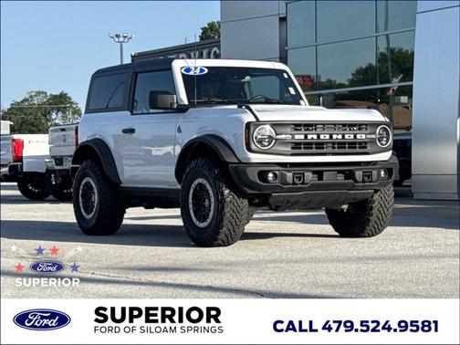Oxford White 2024 Ford Bronco Black Diamond