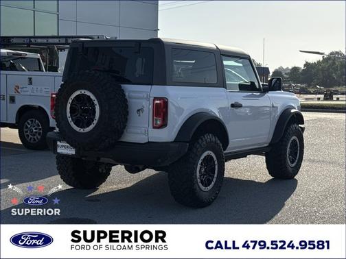 Oxford White 2024 Ford Bronco Black Diamond