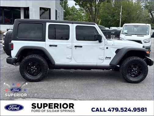 Bright White Clearcoat 2024 Jeep Wrangler Sport