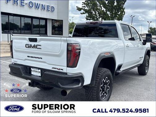 Summit White 2024 GMC Sierra 2500 AT4X