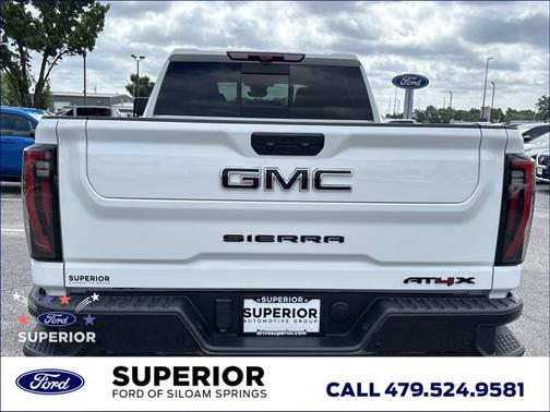 Summit White 2024 GMC Sierra 2500 AT4X