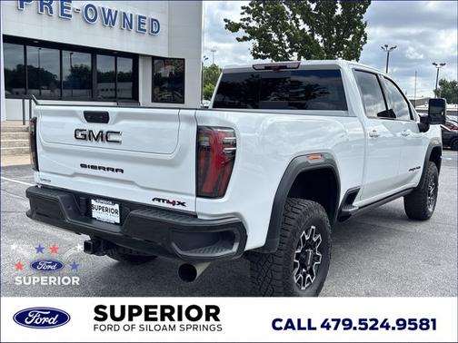 Summit White 2024 GMC Sierra 2500 AT4X