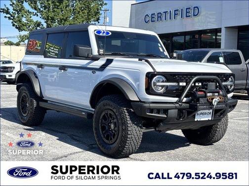 Oxford White 2022 Ford Bronco Wildtrak