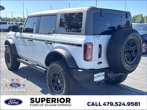 Oxford White 2022 Ford Bronco Wildtrak