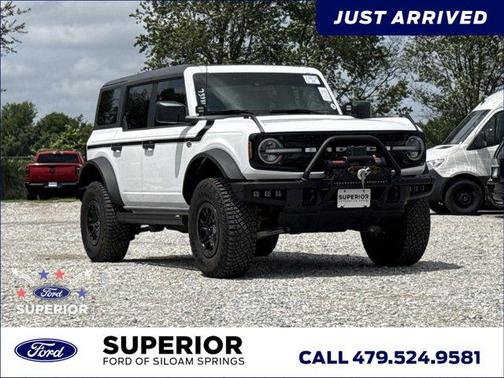 Oxford White 2022 Ford Bronco Wildtrak