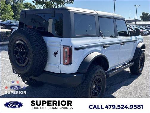 Oxford White 2022 Ford Bronco Wildtrak