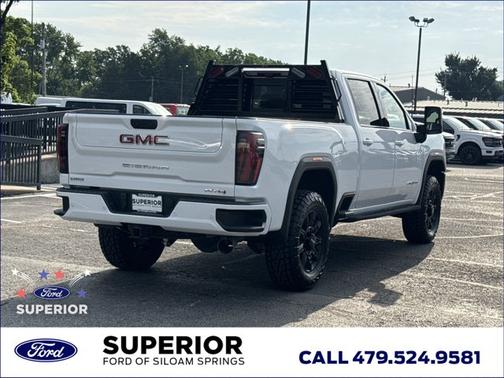 Summit White 2024 GMC Sierra 2500 AT4