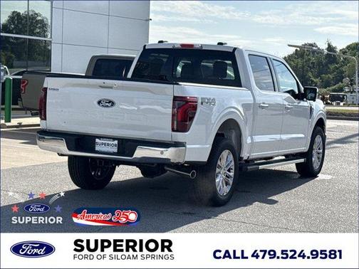 Star White 2026 Ford F-150 Lariat
