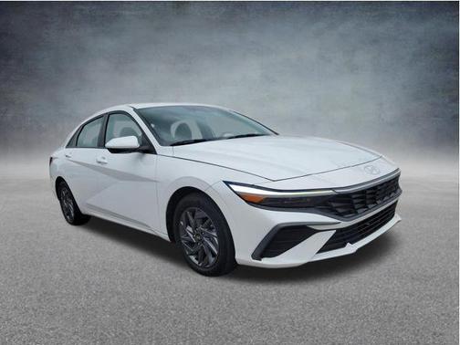 Serenity White 2024 Hyundai ELANTRA SEL