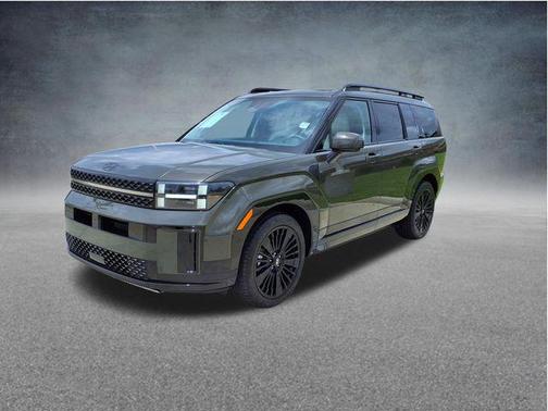 Rockwood Green 2025 Hyundai SANTA FE HEV Calligraphy