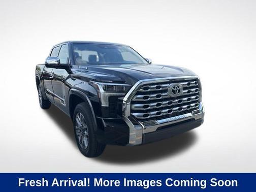 Midnight Black Metallic 2025 Toyota Tundra Hybrid 1794 Edition