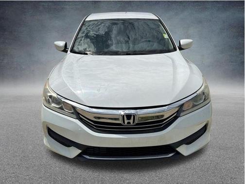 White Orchid Pearl 2017 Honda Accord LX